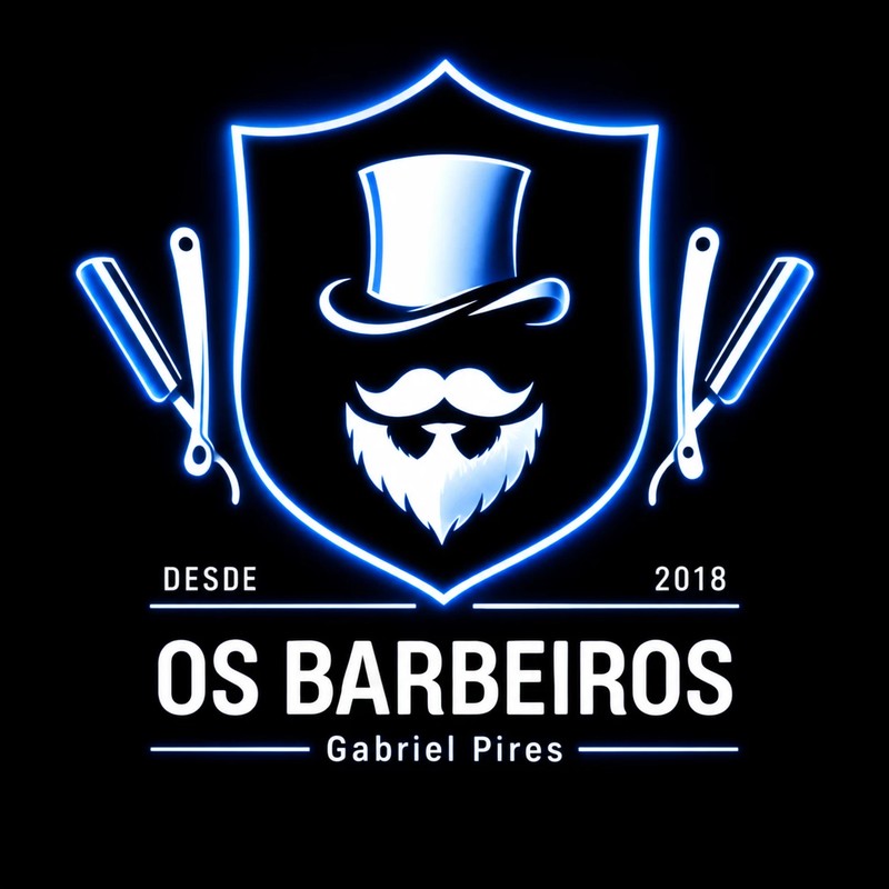 Logo Os Barbeiros